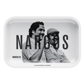 Narcos Rolling Tray Mischschale medium weiss 28x18,8x3,5cm - GrowXL GmbH